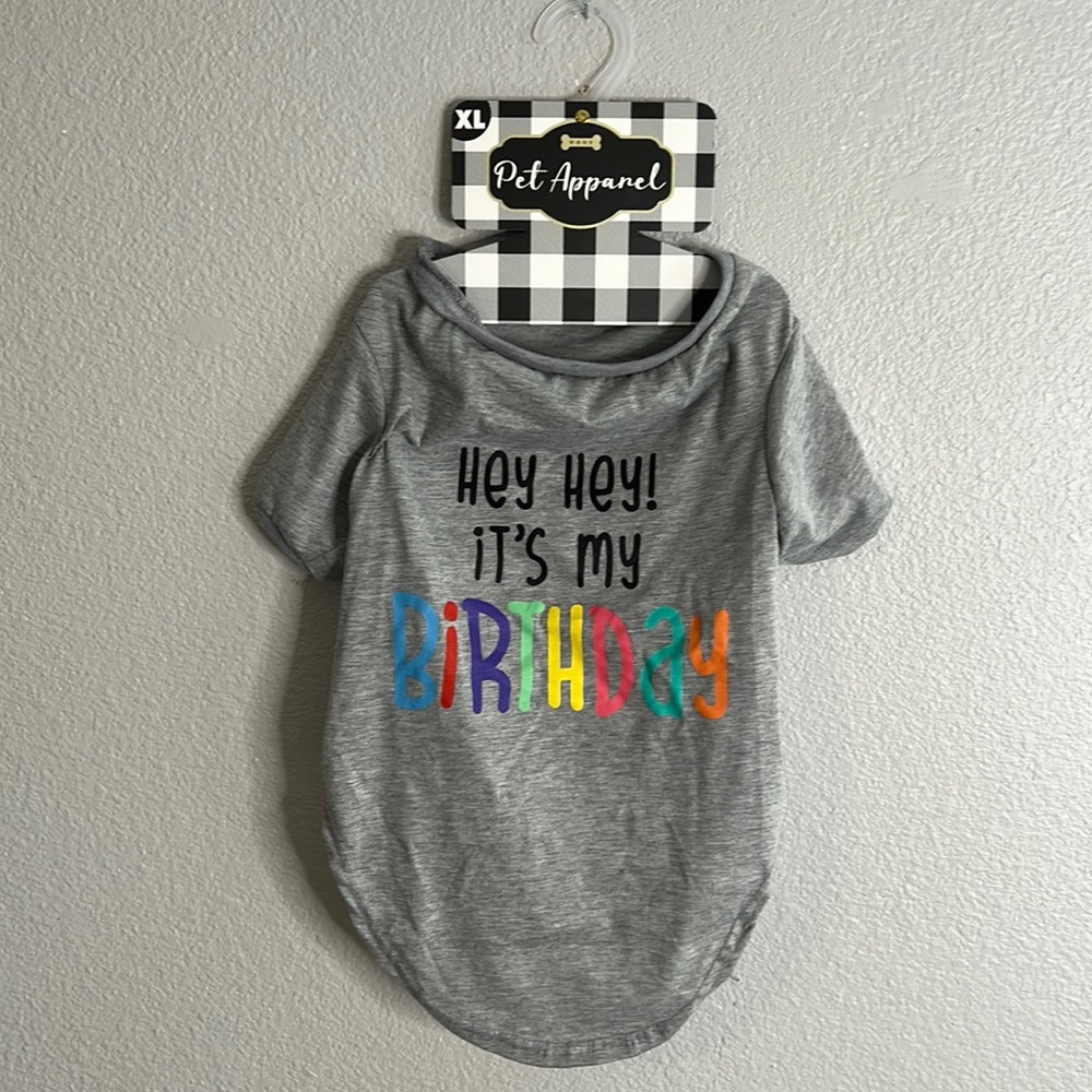 Dog Birthday T-Shirt - NWT
